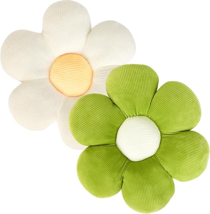 Bloemkussens 40 cm Schattig en pluizig bloembladkussen voor op de vloer Tatami-zitkussen voor thuis bank auto floor pillow