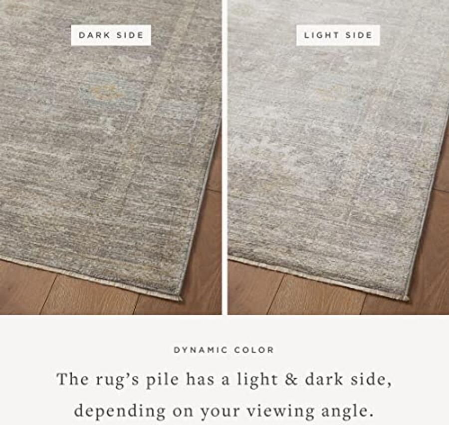 Bloemmotief Area Tapijt 5'-3 x 7'-6 Vintage Stijl