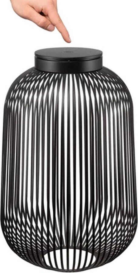 Blomus LITO LED Lamp H 49 cm Ø 31 cm (L) Zwart - Foto 3