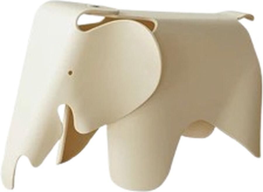 Blyx Decoratie Olifant Woondecoratie Wandplank Decoratie Woonaccessoires Inrichting 37x19x21cm Beige