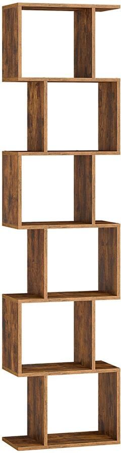 Boekenkast 6 Open Niveaus