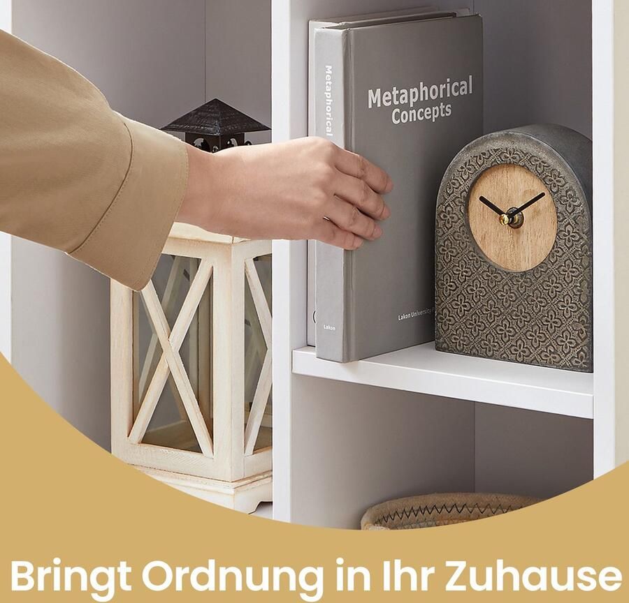 Boekenkast Book Cabinet Bookshelf Max stabiliteit 50 cm x 80 cm x 24 cm