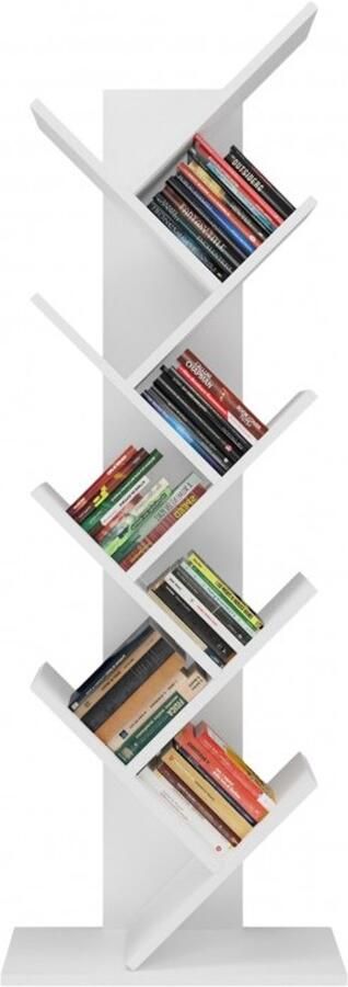 Grappige boekenkast FUNNY WHITE