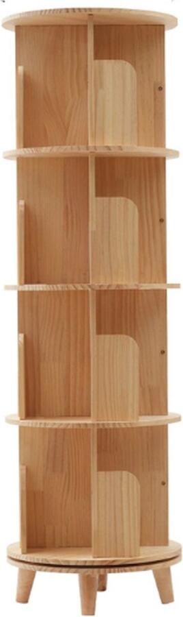 Boekenkast Kind 134 x 46 x 46 Cm Boekenrek 4 Laags Kinderkamer Hout