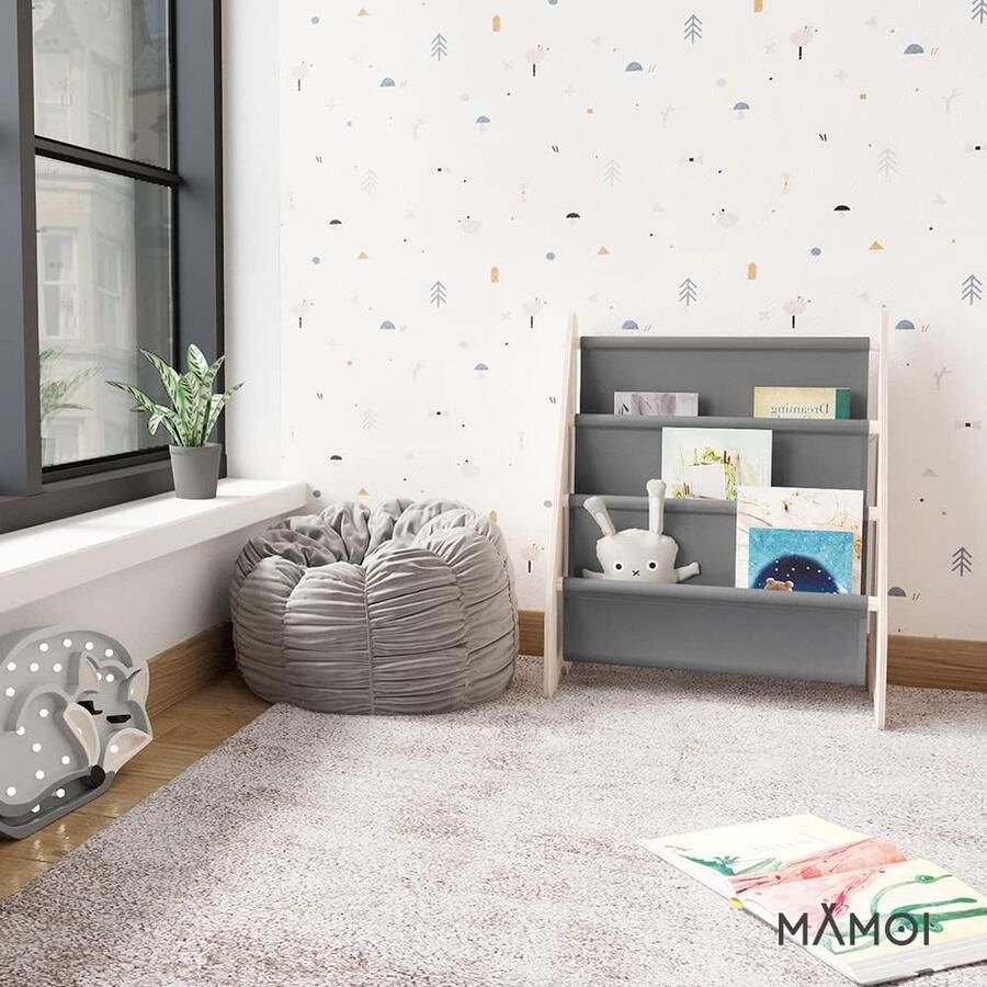 Boekenkast kind kinderen Boekenkast kinderkamer Boekenplank Kinderboekenkast Boekenrek Kinderrek Kindermeubels modern design 100% ECO Made in EU