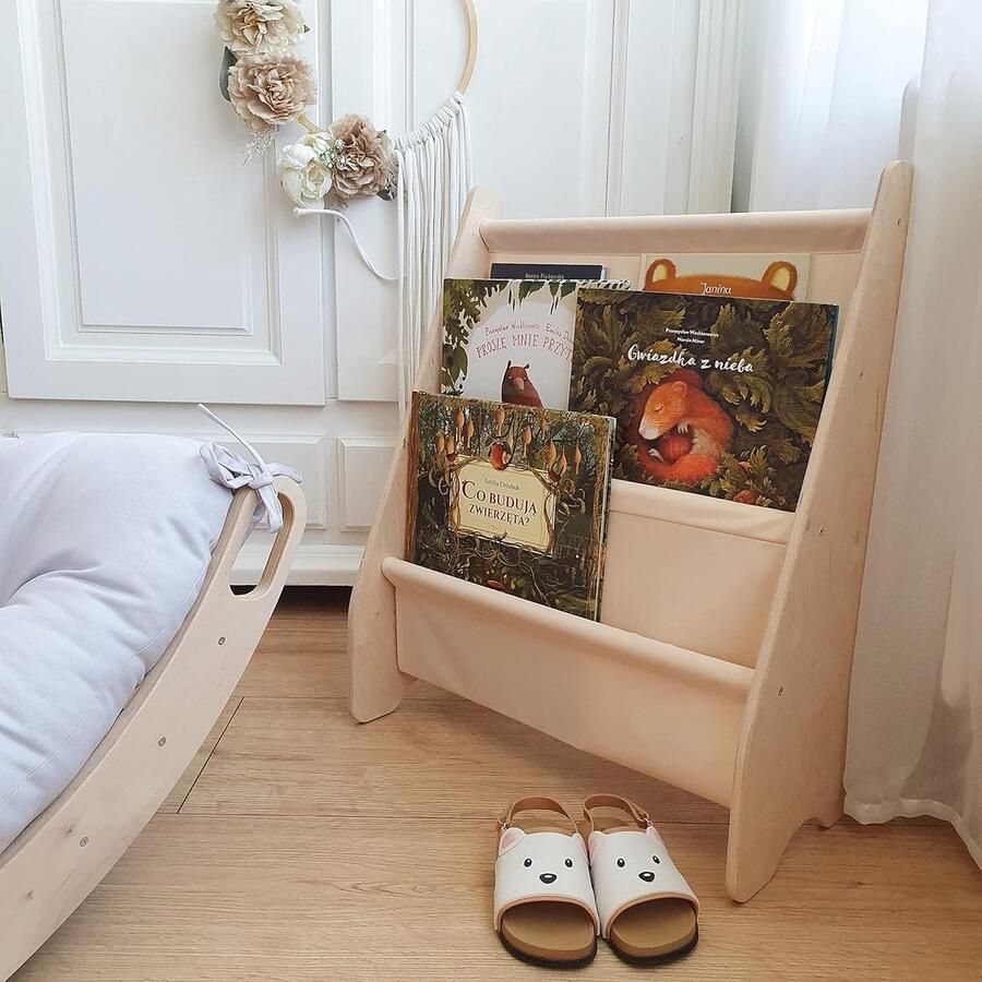 Boekenkast kind kinderen Boekenkast kinderkamer Boekenplank Kinderboekenkast Boekenrek Kinderrek Kindermeubels modern design 100% ECO Made in EU