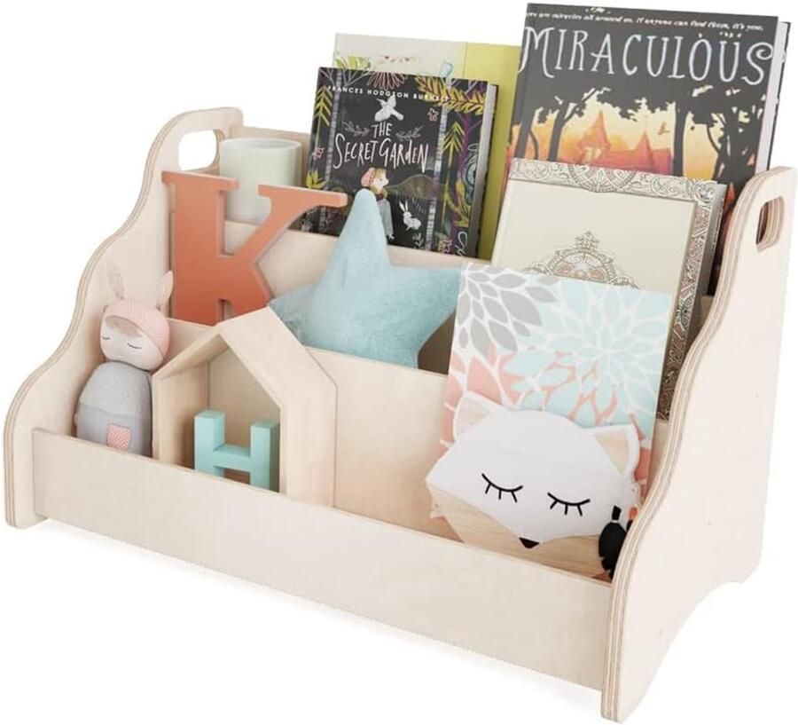 Boekenkast kinderen voor de kinderkamer Modern design 100% ECO Made in EU Boekenkast kind