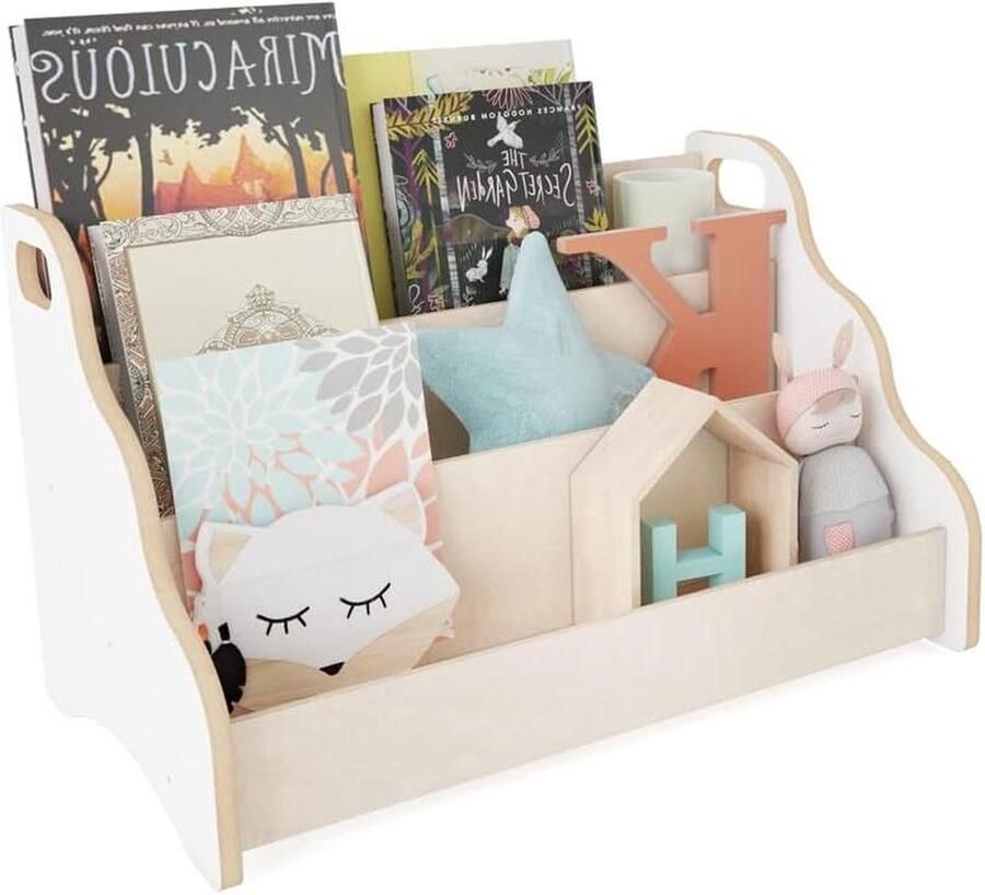 Boekenkast kinderkamer Boekenplank kinderboeken Modern design kindermeubels 100% ECO Made in EU