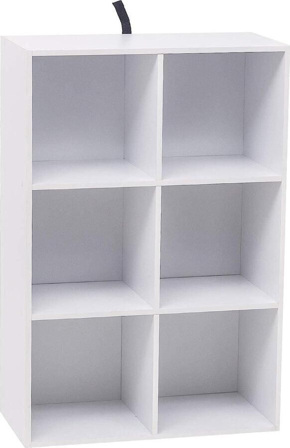 Rootz Living Rootz Boekenkast Kubusplank Staande Plank E1 Kwaliteit Hout Ruimtebesparend 29 x 59 8 x 59 6 cm