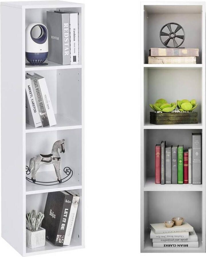 Boekenkast modern wall decoration decoratie bookcase-30 x 30 x 120 cm
