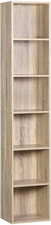 Rootz Living Rootz Boekenkast Opbergplank Display-eenheid Duurzaam en waterbestendig Voldoende opbergruimte Veelzijdig gebruik 30 cm x 158 5 cm x 24 cm