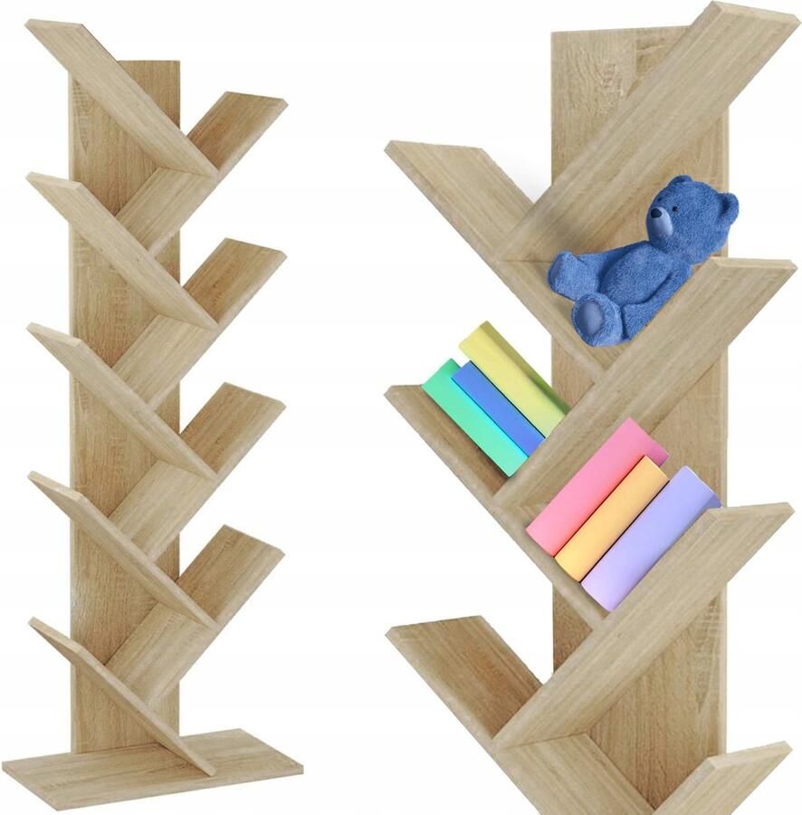 Boekenkast smalle boekenplank ordner kast