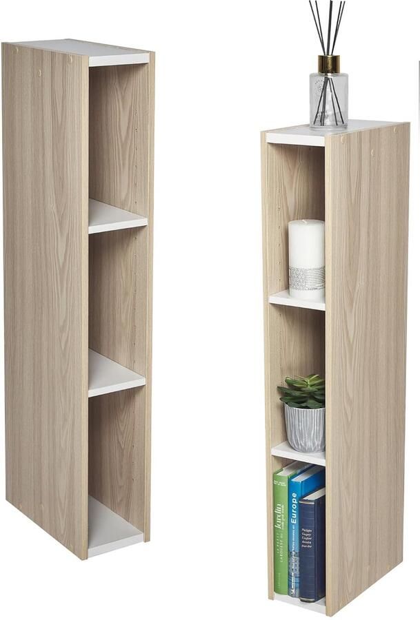 Boekenkast Stijlvol en Ruimtebesparend Hout