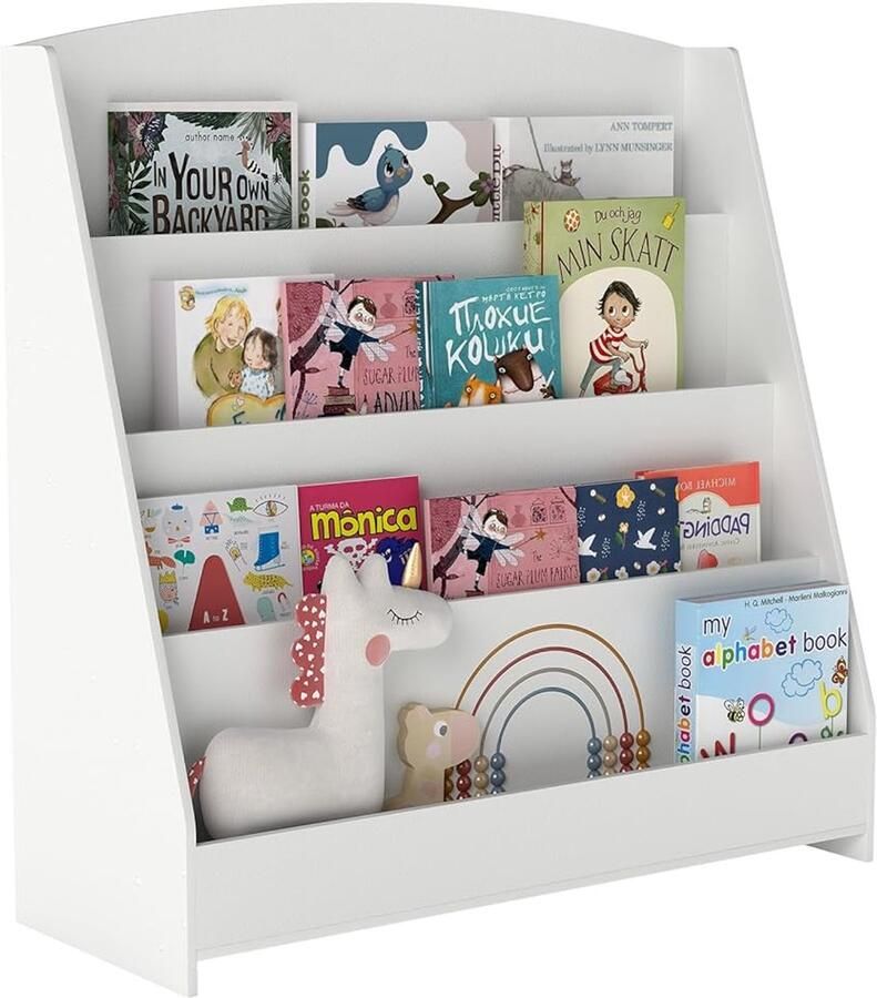 Boekenkast Wit Stijlvol en Ruimtebesparend