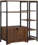 Boekenkast XL Boekenrek Vakkenkast Boekenkast Industrieel Boekenkast Kind Kast Opbergkast Kasten 80 x 35 x 97 cm - Thumbnail 1