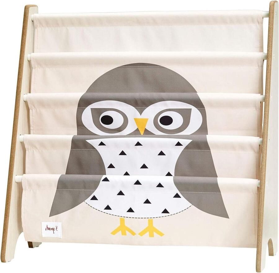 Boekenkast opslag uil thema