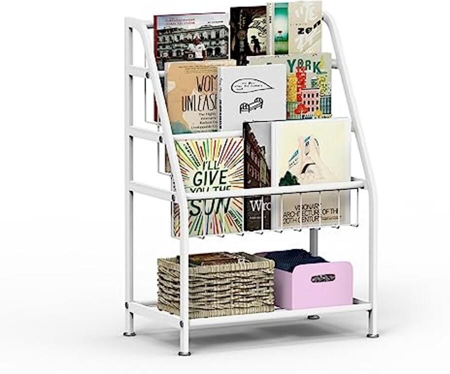 Boekenplank voor kinderen Ruimtebesparende boekenkast voor een georganiseerde kinderkamer