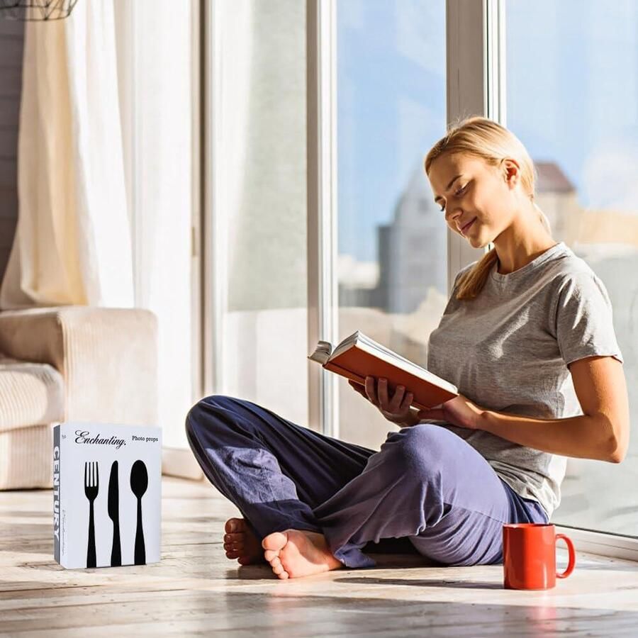 Boekensteun 2 stuks metalen boekensteun zwart creatieve decoratieve boekhouder voor keuken school thuis bibliotheek