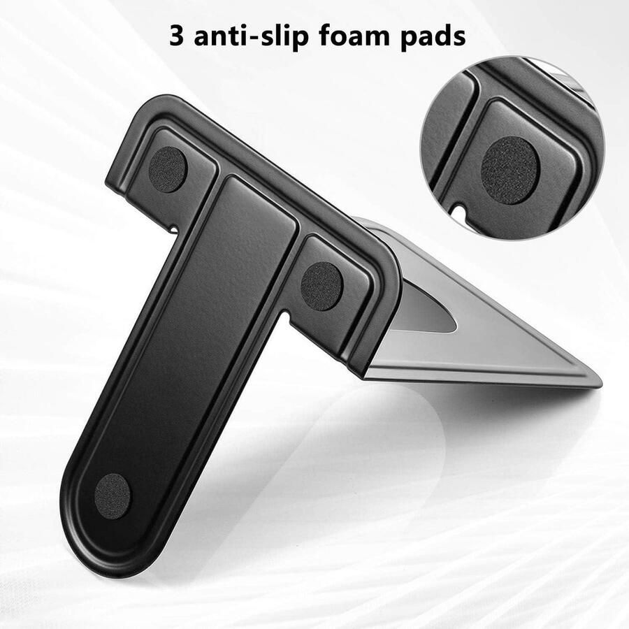 Boekensteun Economy Heavy Duty Zwart Metalen Boekensteunen 4 Paar voor Planken Bibliotheek Keuken Thuis Klaslokaal School Office 170mm