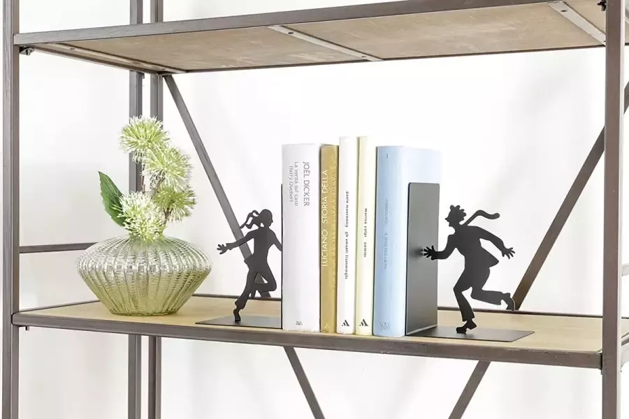 Boekensteun set – voor boekenkast boekenhouder voor plank