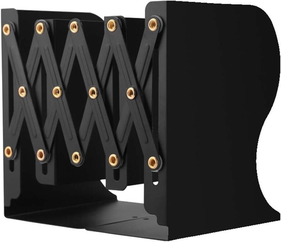 VHV Boekensteunen Boekenplank Boekhouder Verstelbare boekenplank Bureaublad boekenplank Staande uitbreidbare boekenkast Boekensteunen Stijlvol ontwerp Antislippoten Multifunctioneel Geschikt voor boekenplanken kantoren bibliothe