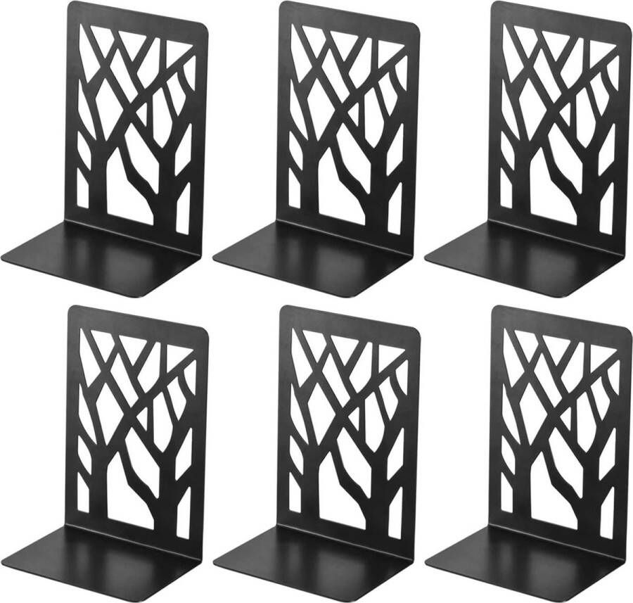 Boekensteunen boekensteun van metaal boekensteunen boekenstopper boekenhouder onzichtbare boekenkast voor boekenkast keuken kantoor school bibliotheek zwart