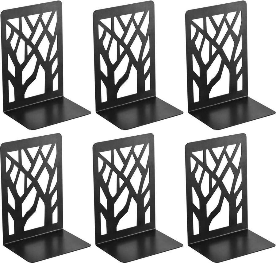 Boekensteunen van metaal Boekenhouder rek voor boekenkast keuken kantoor school bibliotheek book ends