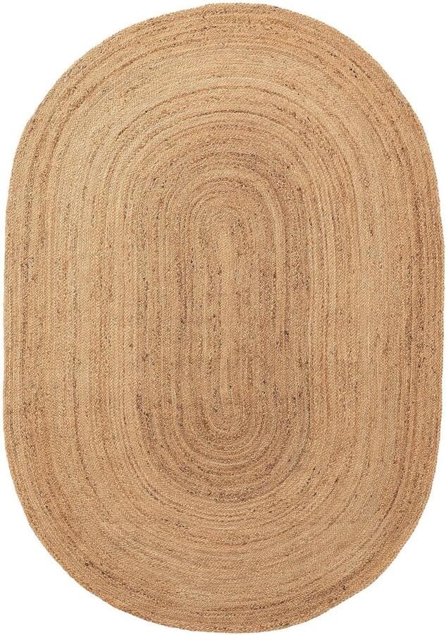 Bohemien Tapijt Stijlvol en Duurzaam 1 stuk Jute-Katoen