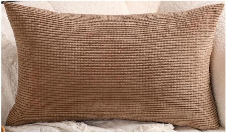 Boho Kussenhoezen Zacht Corduroy voor Bank en Bed 60x70 cm Decoratieve Kussenslopen