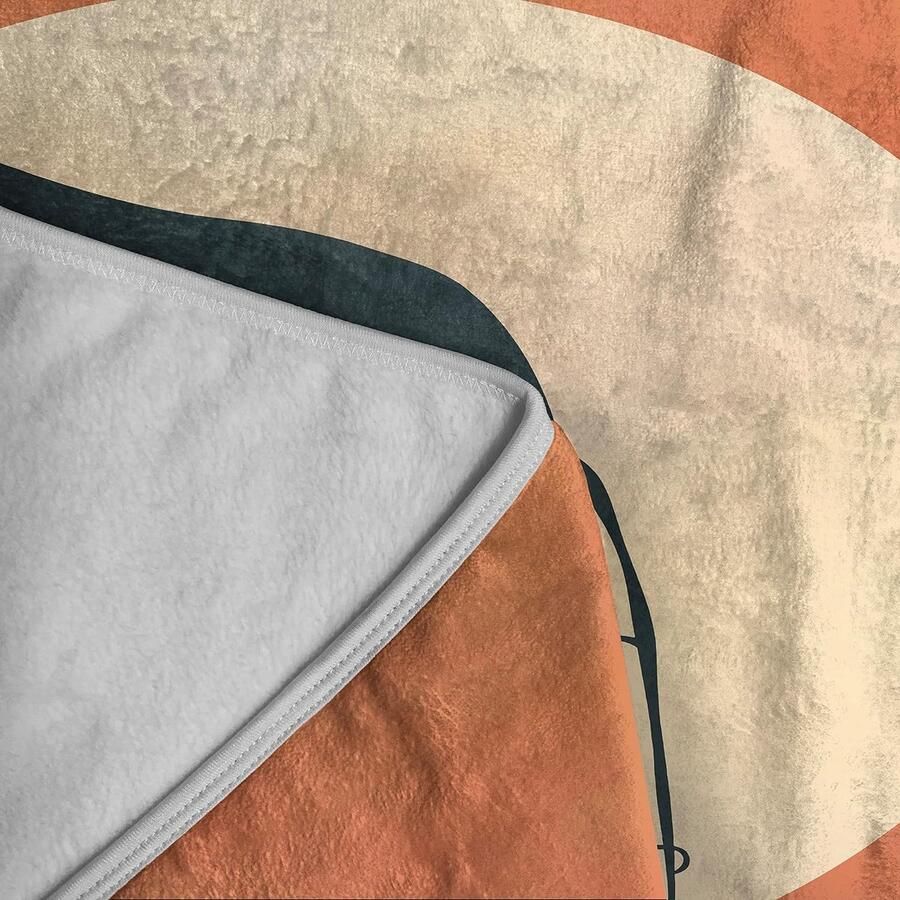 Boho Moon-deken superzachte gezellige warme flanellen deken lichtgewicht decoratieve airconditioningdeken slaapbank woonkamerdecoratie voor volwassenen kinderen 150 cm x 100 cm