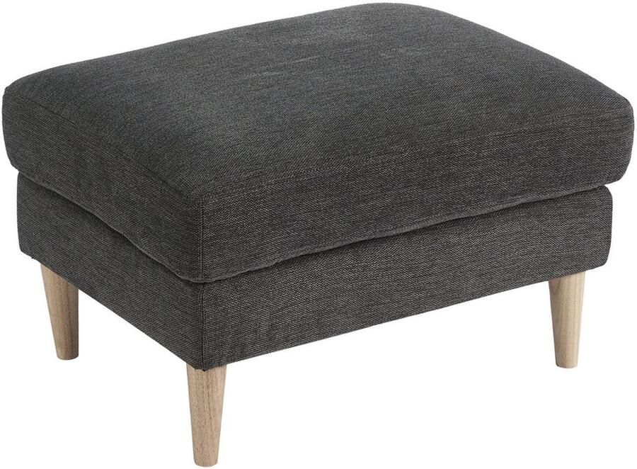 Bologna Pouf Velvet Ottoman voetsteun ontlasting comfort en stijl 52 cm x 68cm x 42 cm
