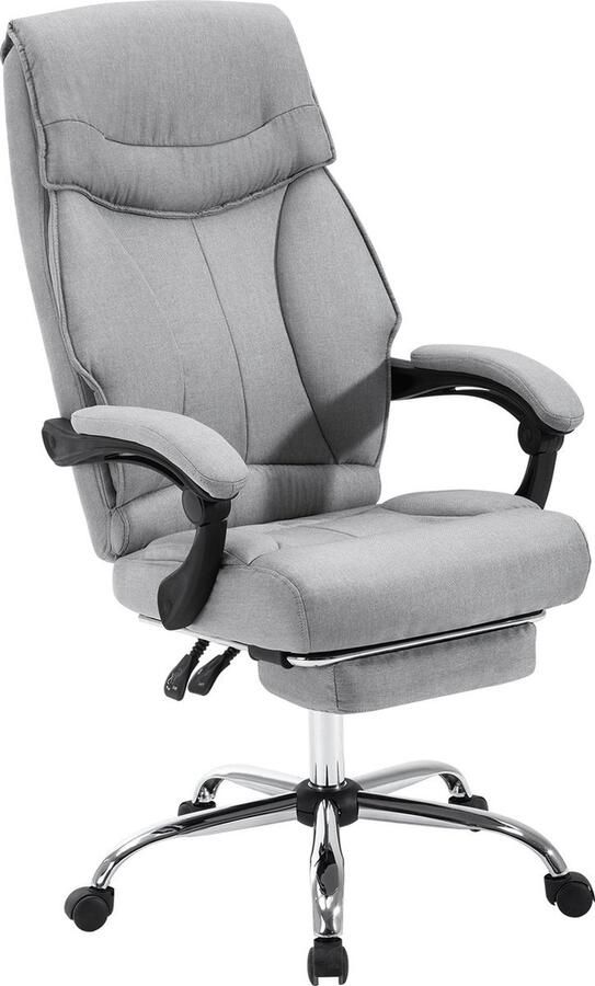 Bolt Edge Bureaustoel Ergonomisch Voor volwassenen Lichtgrijs Met voetsteun Verstelbaar