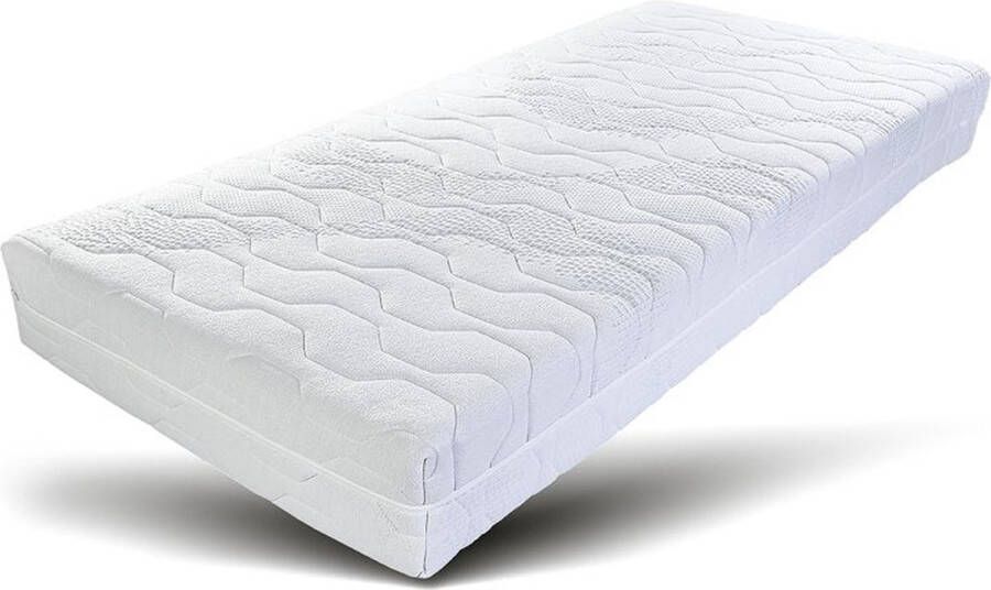 Bonell deluxe matras 90x200cm wit