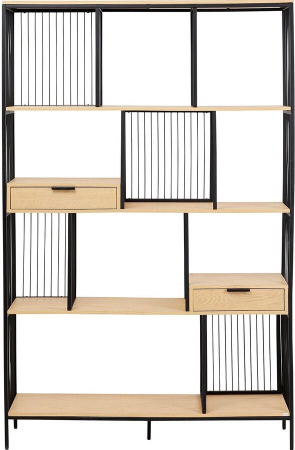Kare Design Bookshelf Bologna nature 200x125cm