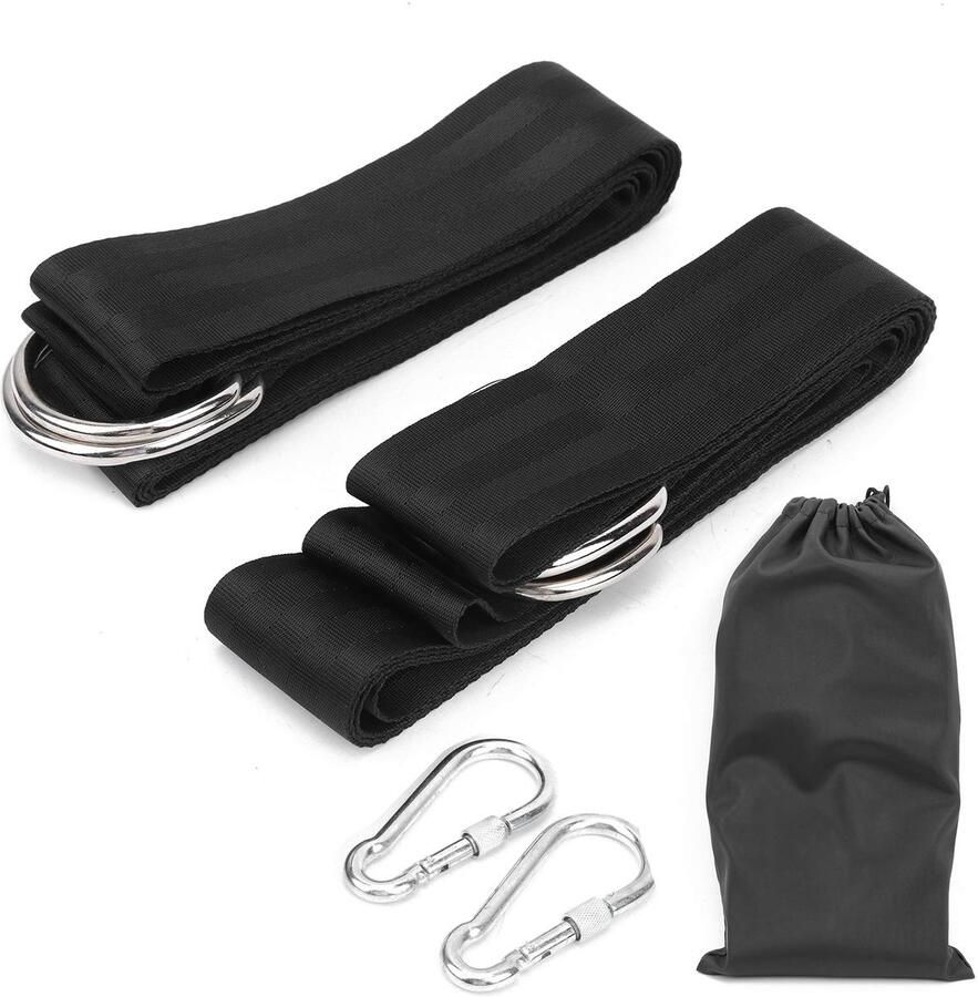 Boom Swing Opknoping Riemen Kit 3 meter x 5 cm Outdoor Swing Opknoping Seat Veiligheid Riem Hangmat Nylon Touw Riem Bandage