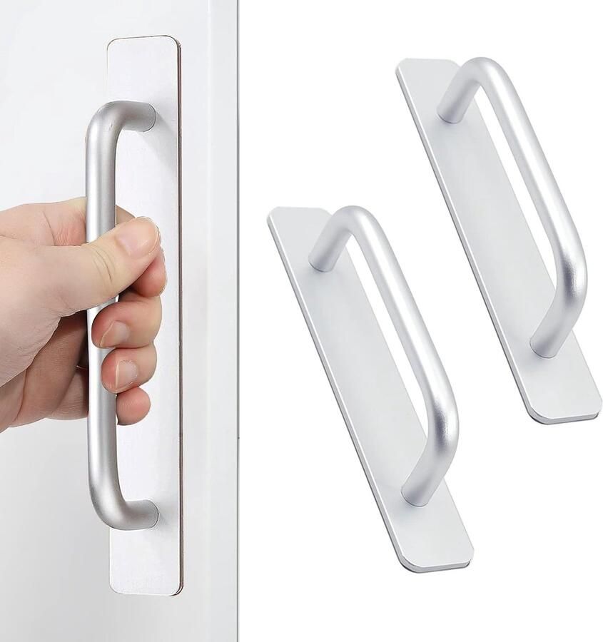 Boorvrije Deurgreep Eenvoudige Installatie 1 stuk Aluminium