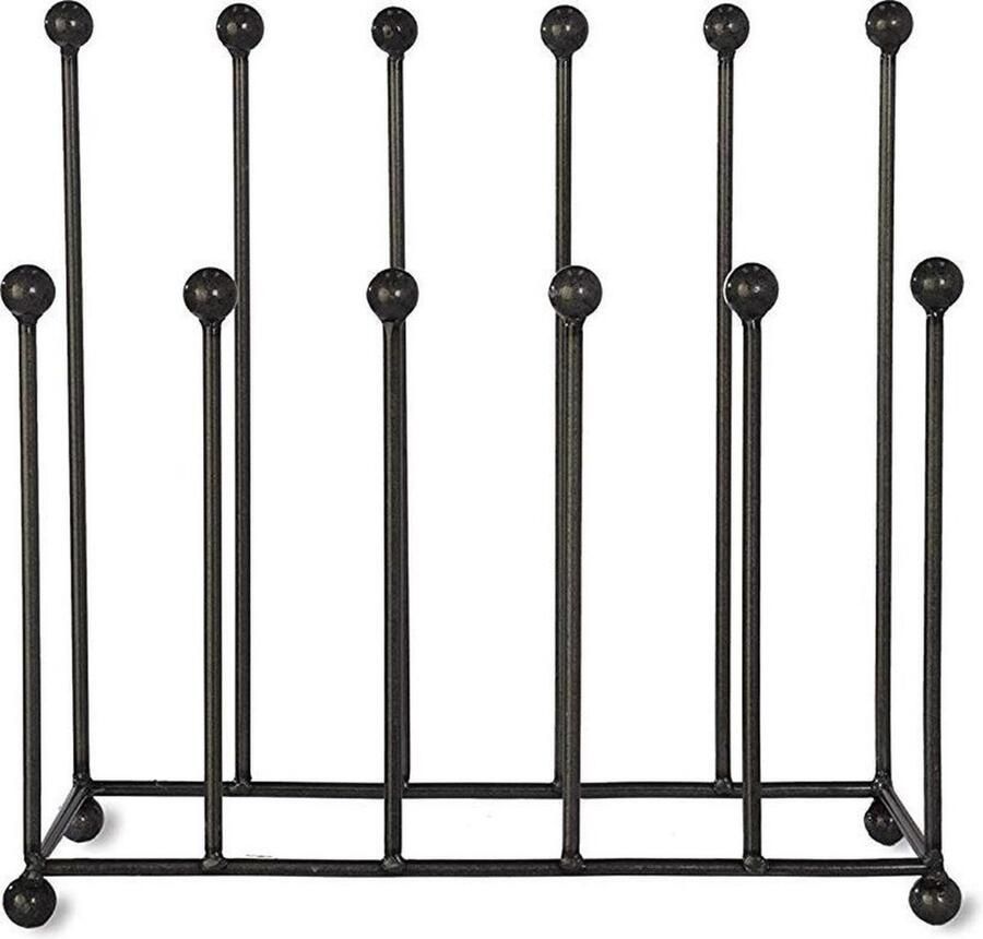 Boot Rack vervaardigd in staal Indoor Large voor 6 paar regenlaarzen wandelschoenen of schoenen