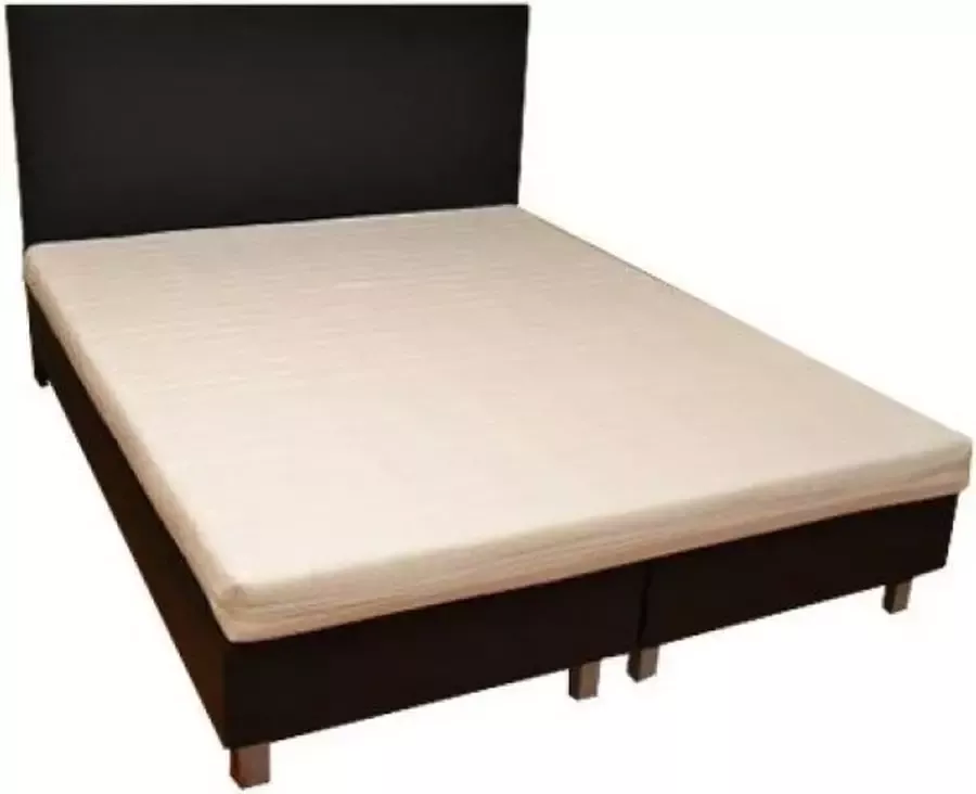 Nessa Boxspring Björn Hotel boxspring complete boxspring zwart meubelstof 180x200