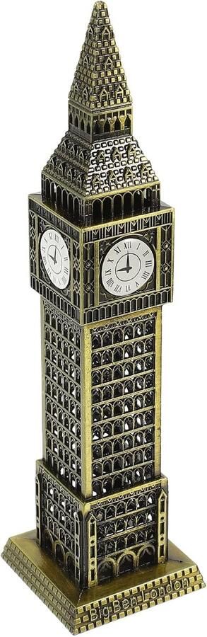Britse Big Ben Tafel Klok Decoratie Metalen Architecturale Model Big Ben Model Elizabeth Toren Klok Huishoudelijke Ambachten Big Ben Klok Toren Speelgoed Home Decor Legering Desktop Reizen