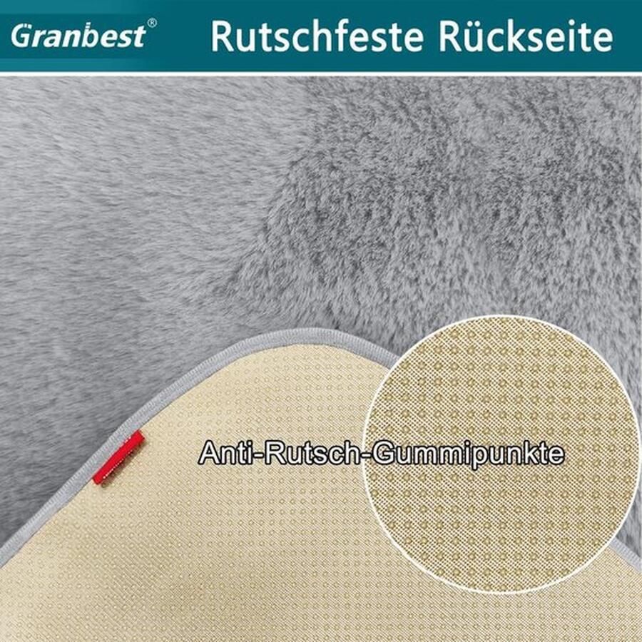 Luxe dikke bankkussens vergelijkbaar met konijnenbont stijlvolle pluche antislip 750 g m² groot huisdieren honden 3-zitsbank