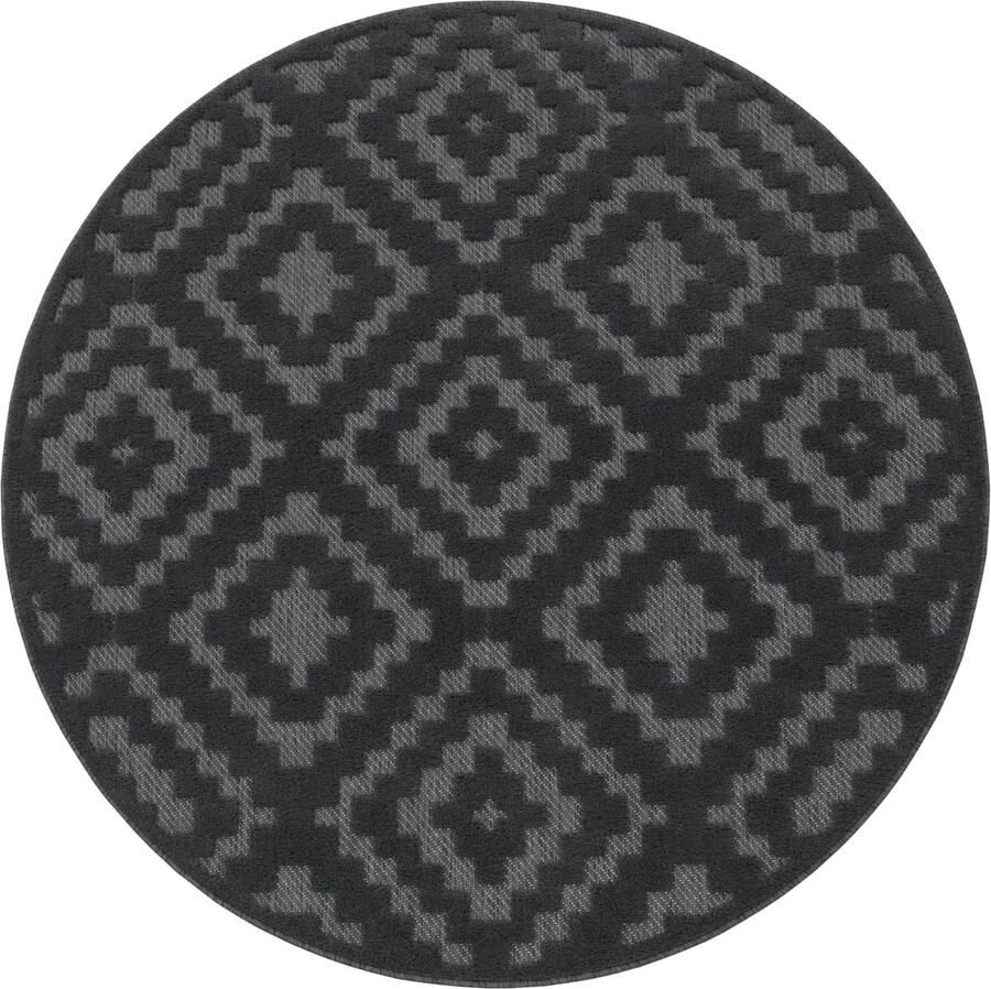 Buiten Tapijt in binnen Geometrisch 3D -ontwerp Duurzaam en gemakkelijk schoon te maken Korte stapel voor balkon terras woonkamer keuken hal