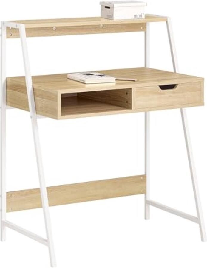 Bureau met Opbergruimte en Compartment Computer Tafel met Lade