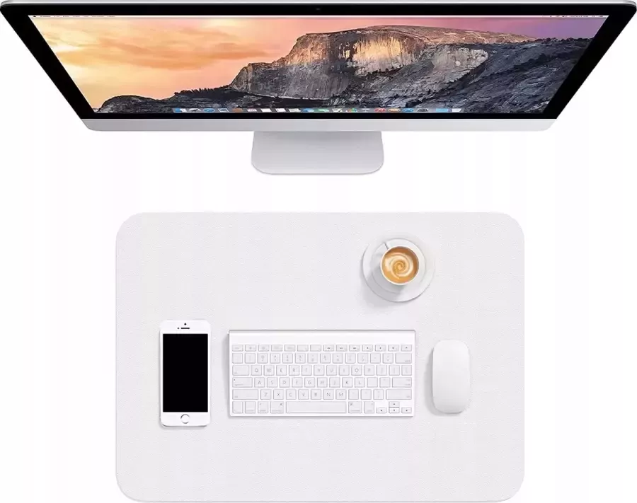 Bureau onderlegger Transparant PVC Krasvrij 70x50CM