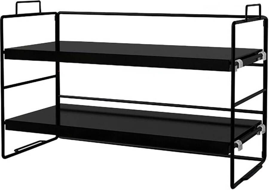 Wandplank van hout 60 cm voordeelset van 2 wandplanken zwart zwevende plank voor muur modern hoogwaardig massief hout wanddecoratie planken voor slaapkamer woonkamer werkplekken kantoor