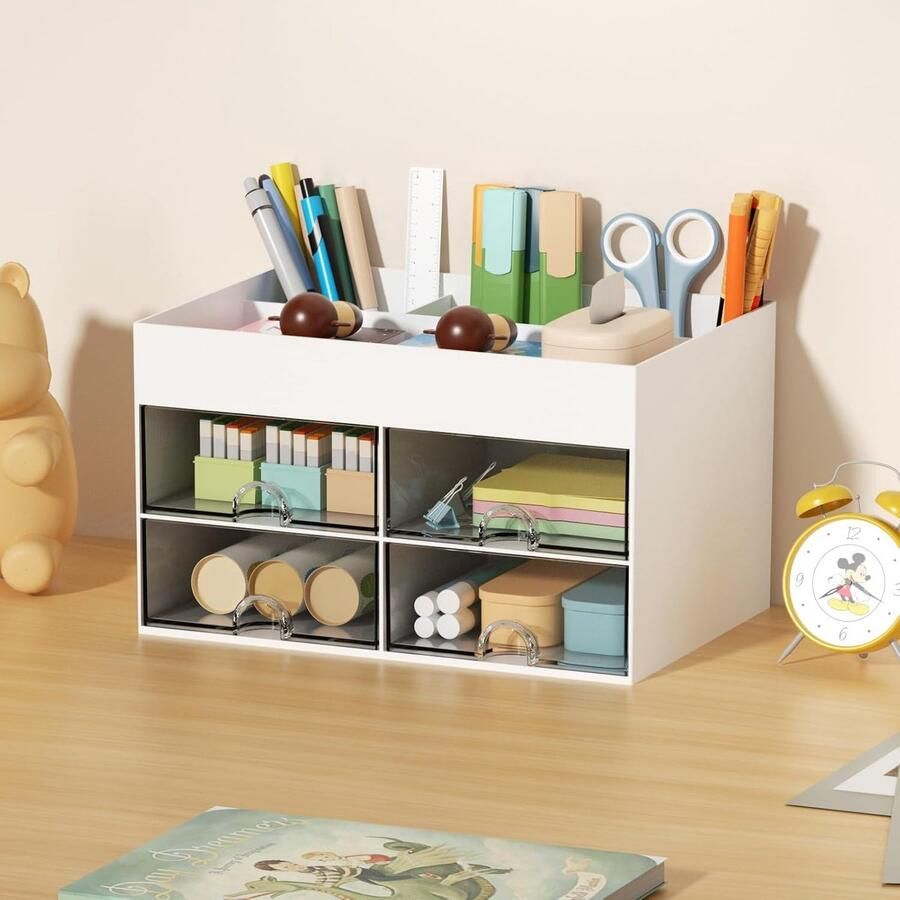 Bureau organizer-Bureauaccessoires-2 Laden- Bureau Organiser en Accessoires