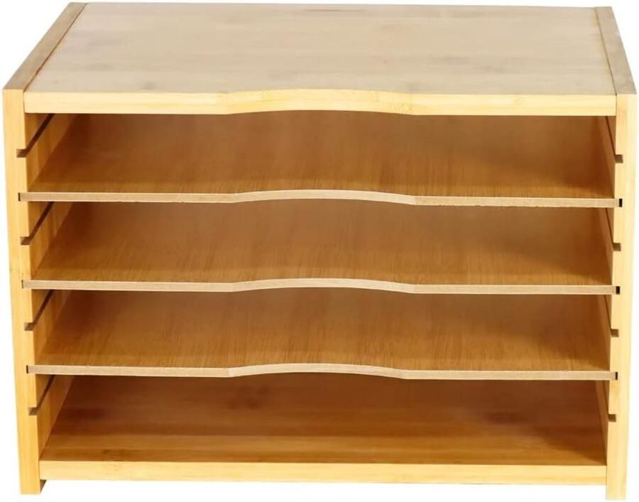 Bureau organizer-Bureauaccessoires-3 Laagse Papierlade Voor Kantoor-c