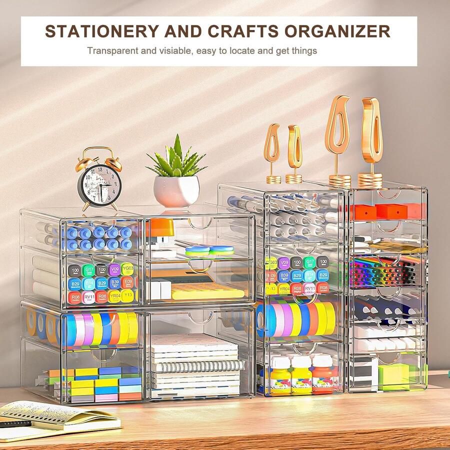 Bureau organizer-Bureauaccessoires-3 stuks bureaubenodigdheden