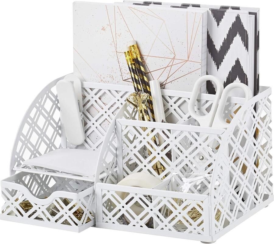 Bureau organizer-Bureauaccessoires-metaal-lade-briefhouder