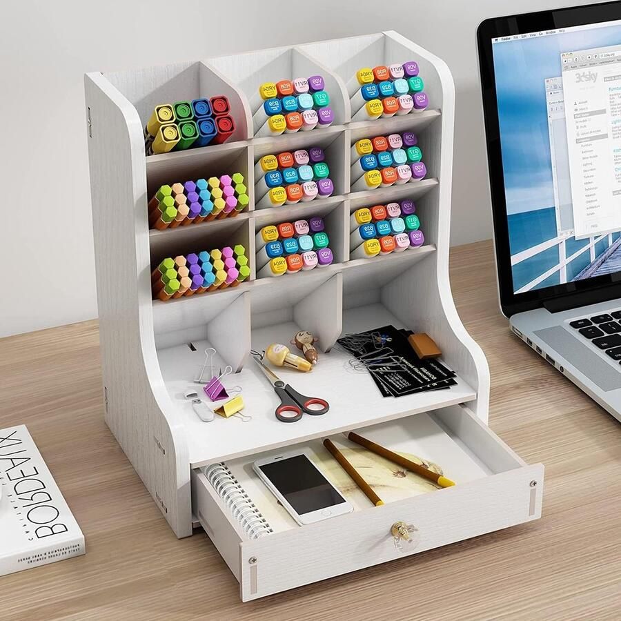 Bureau organizer-Bureauaccessoires-Pennenhouder Doos
