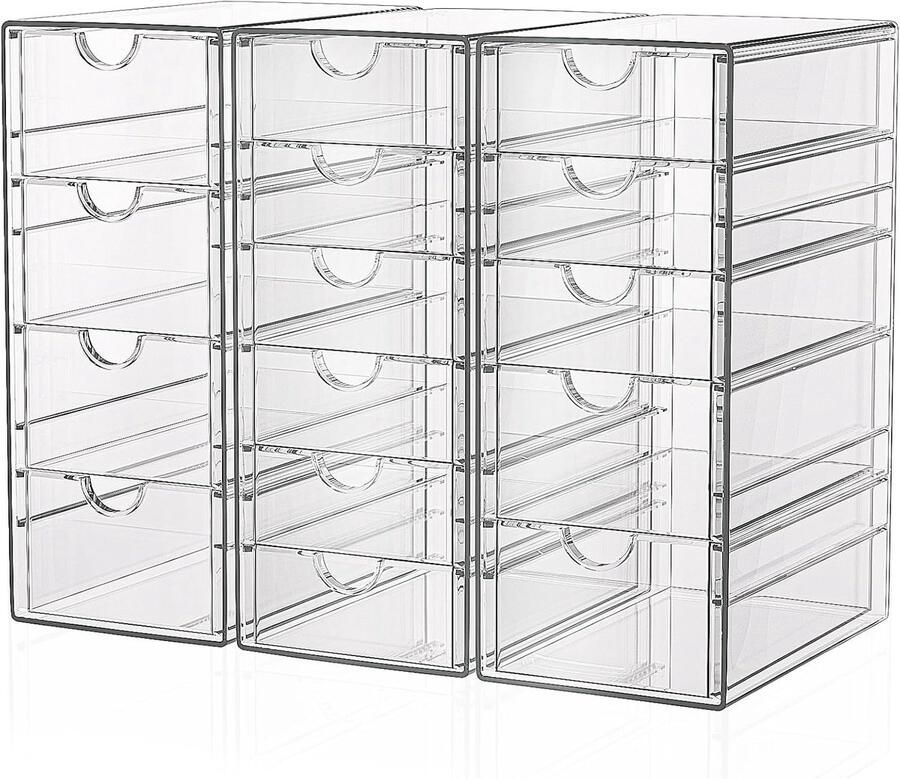 Bureau organizer-Bureauaccessoires-stofbestendige lade-organizer en opslag voor make-up-c
